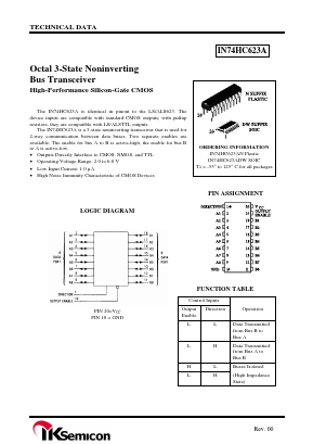 IN74HC623A Datasheet PDF IK Semicon Co., Ltd