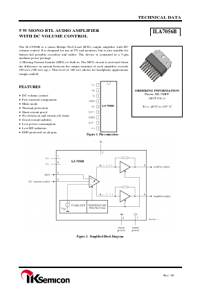 ILA7056B Datasheet PDF IK Semicon Co., Ltd