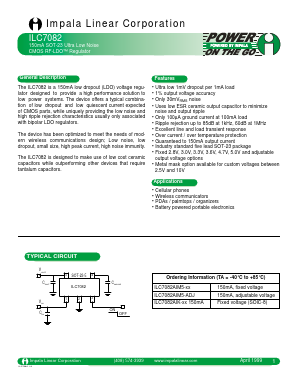 GRM42-6X5R475K10 Datasheet PDF Impala Linear Corporation