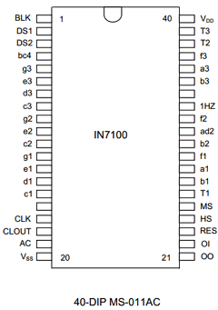 IN7100 Datasheet PDF Integral Corp.