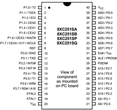 87C251SP16 Datasheet PDF Intel
