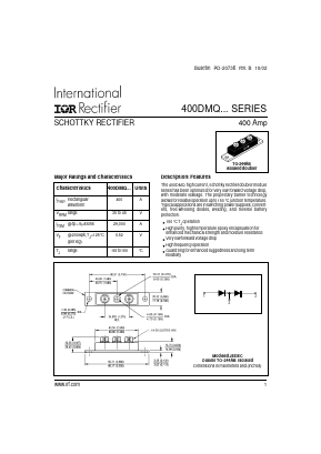 400DMQ Datasheet PDF International Rectifier