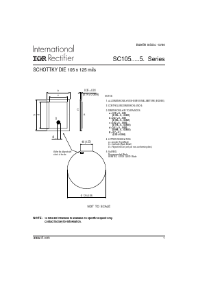 SC105H045A5P Datasheet PDF International Rectifier