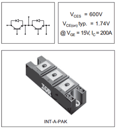 GA200TS60UX Datasheet PDF International Rectifier