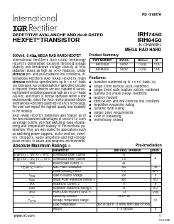 IRH7450 Datasheet PDF International Rectifier