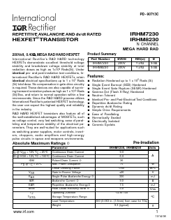 IRHM7230 Datasheet PDF International Rectifier