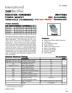 IRH4054 Datasheet PDF International Rectifier