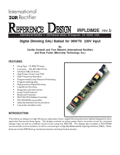 IRPLDIM2E Datasheet PDF International Rectifier