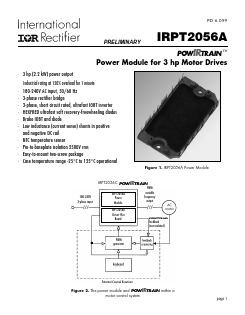 IRPT2056A Datasheet PDF International Rectifier