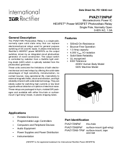 PVAZ172NPBF Datasheet PDF International Rectifier