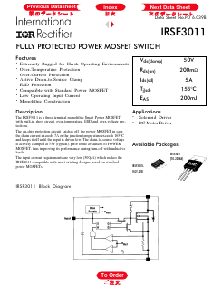 IRSF3011L Datasheet PDF International Rectifier