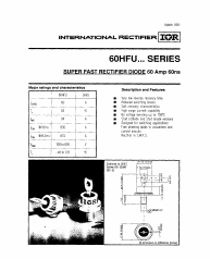 60HFUR-200 Datasheet PDF International Rectifier
