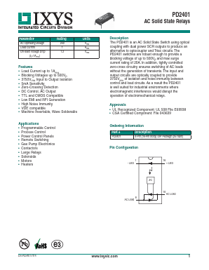 PD2401 Datasheet PDF IXYS CORPORATION