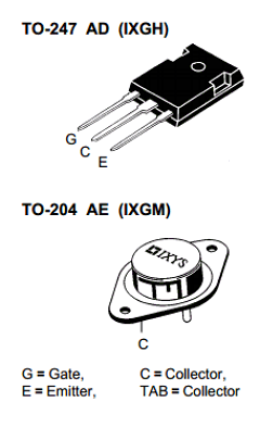 IXGM20N60 Datasheet PDF IXYS CORPORATION