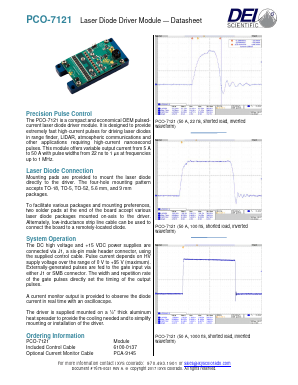 PCO-7121 Datasheet PDF IXYS CORPORATION