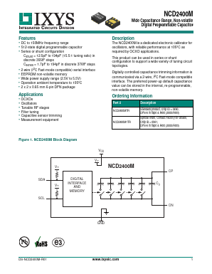 NCD2400M Datasheet PDF IXYS CORPORATION