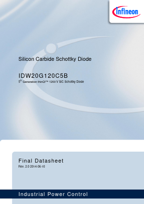 IDW20G120C5B Datasheet PDF Infineon Technologies