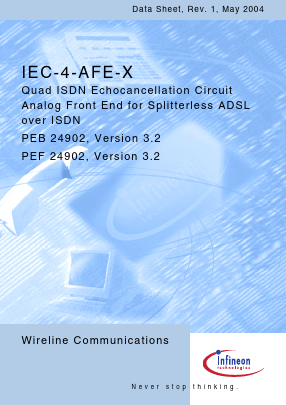 PEB24902 Datasheet PDF Infineon Technologies