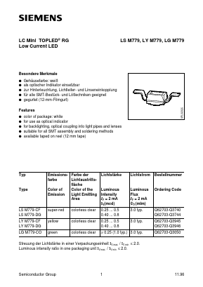 Q62703-Q3946 Datasheet PDF Infineon Technologies