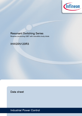 IHW20N120R3 Datasheet PDF Infineon Technologies