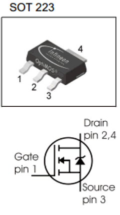 BSP603S2L Datasheet PDF Infineon Technologies