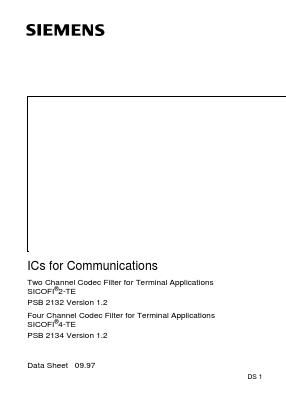 PSB2132 Datasheet PDF Infineon Technologies