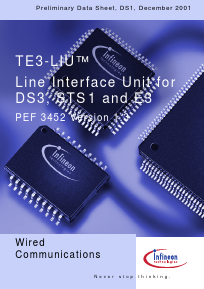 PEF3452H Datasheet PDF Infineon Technologies