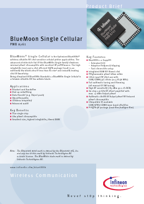 B114-H7988-G1-X-7600 Datasheet PDF Infineon Technologies