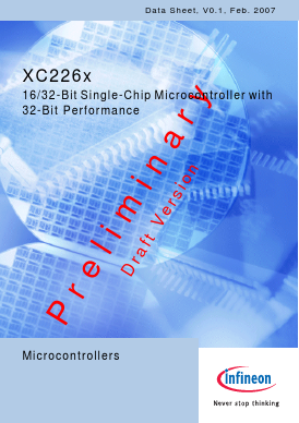 SAK-XC2267-96F66L Datasheet PDF Infineon Technologies