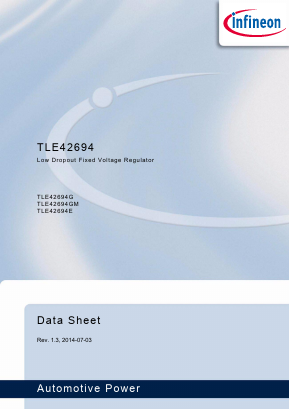 TLE42694GM Datasheet PDF Infineon Technologies