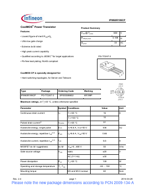 SP000089802 Datasheet PDF Infineon Technologies