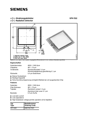 Q62702-P421 Datasheet PDF Infineon Technologies