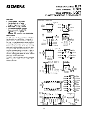 IL74 Datasheet PDF Infineon Technologies