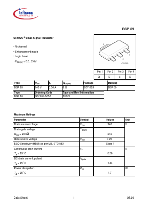 Q67000-S652 Datasheet PDF Infineon Technologies