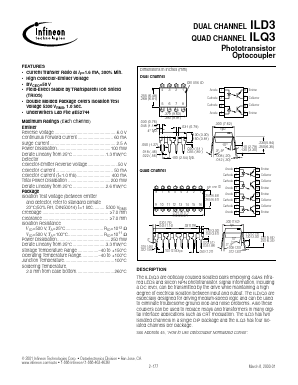 ILD3 Datasheet PDF Infineon Technologies