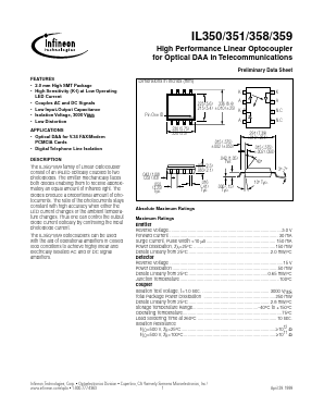 IL359 Datasheet PDF Infineon Technologies