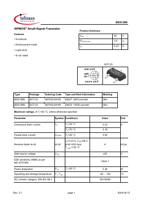 Q67042-S4184 Datasheet PDF Infineon Technologies