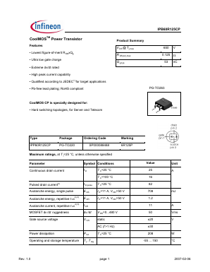 SP000088488 Datasheet PDF Infineon Technologies