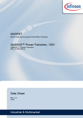 IPS110N12N3G Datasheet PDF Infineon Technologies