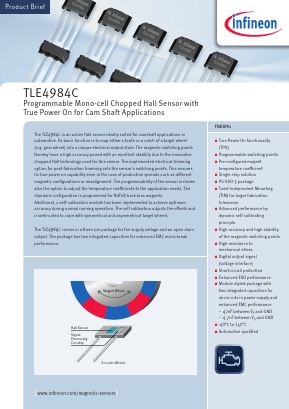 TLE4984C Datasheet PDF Infineon Technologies