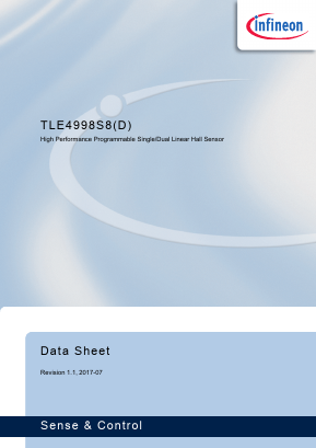 TLE4998S8D Datasheet PDF Infineon Technologies