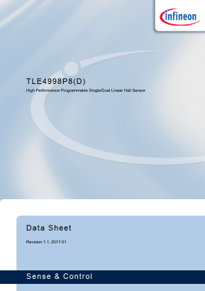 TLE4998P8D Datasheet PDF Infineon Technologies