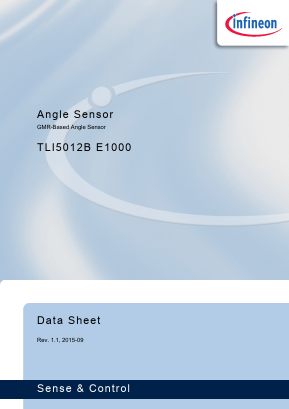 TLI5012BE1000 Datasheet PDF Infineon Technologies