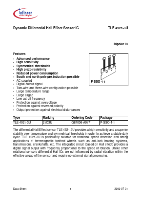 Q67006-A9171 Datasheet PDF Infineon Technologies