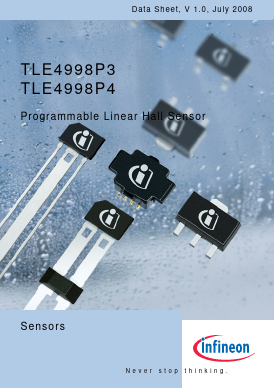 TLE4998P3 Datasheet PDF Infineon Technologies