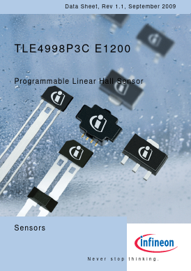 TLE4998P3CE1200 Datasheet PDF Infineon Technologies