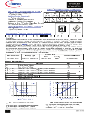 IRF6894MPBF Datasheet PDF Infineon Technologies