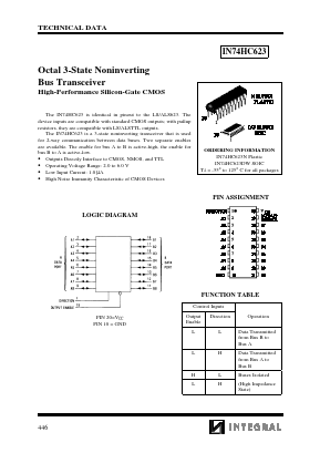 IN74HC623 Datasheet PDF Integral Corp.