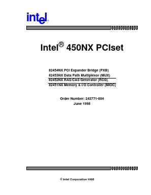 82452NX Datasheet PDF Intel