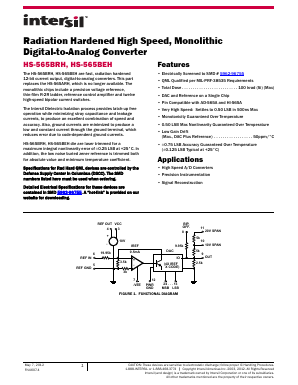 HS-565BRH Datasheet PDF Intersil